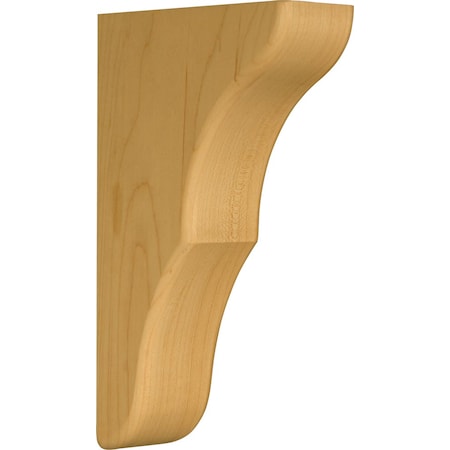 7 5/8 X 1 3/4 X 4 5/8 Traditional Bracket In Alder